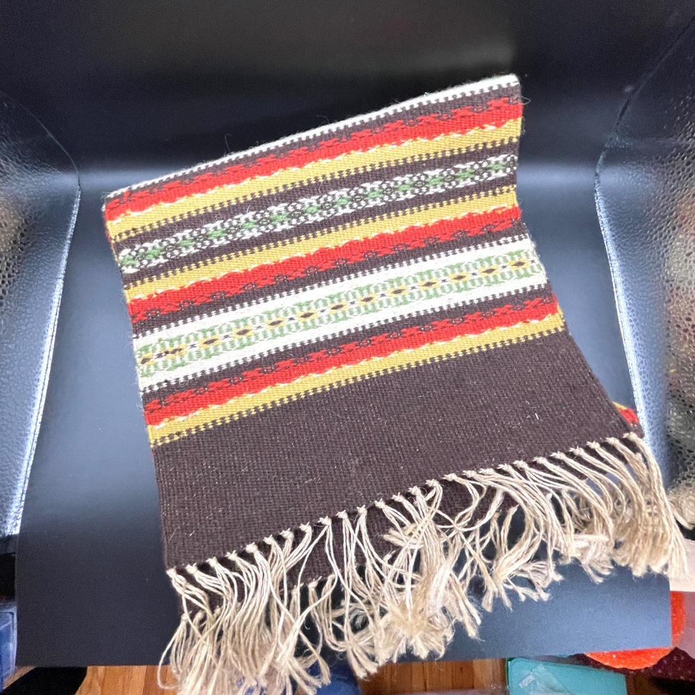 Vintage RD Handwoven in Norway Wool Table Runner Raseng 83